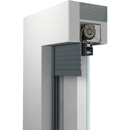 Coffre SKT Opoterm integre a la menuiserie