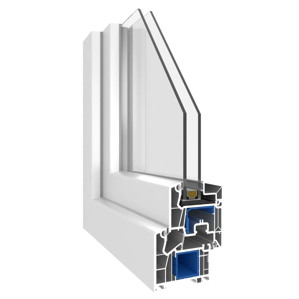 Fenêtre PVC Veka 76 MD