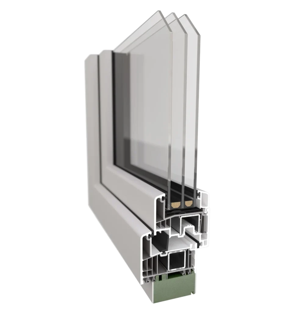 Fenêtre PVC Gealan S 9000