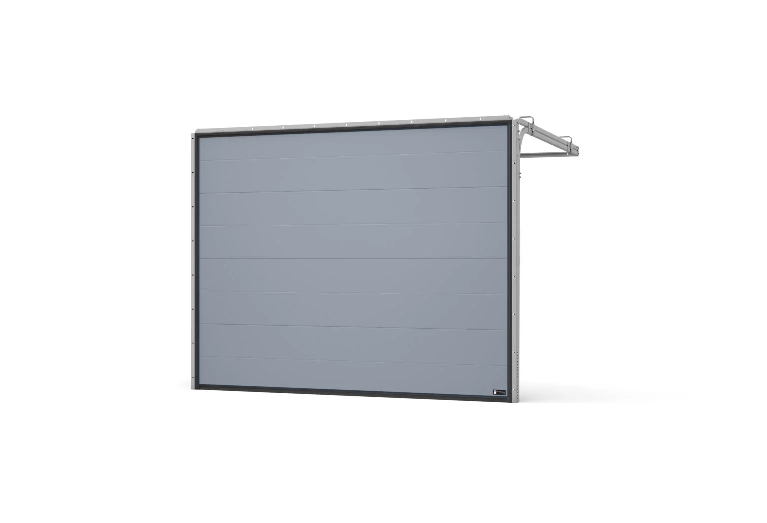 Porte de garage WideLine — gaufrage large