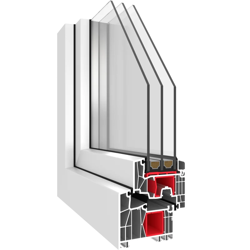 Fenêtre PVC Kömmerling 88 MD