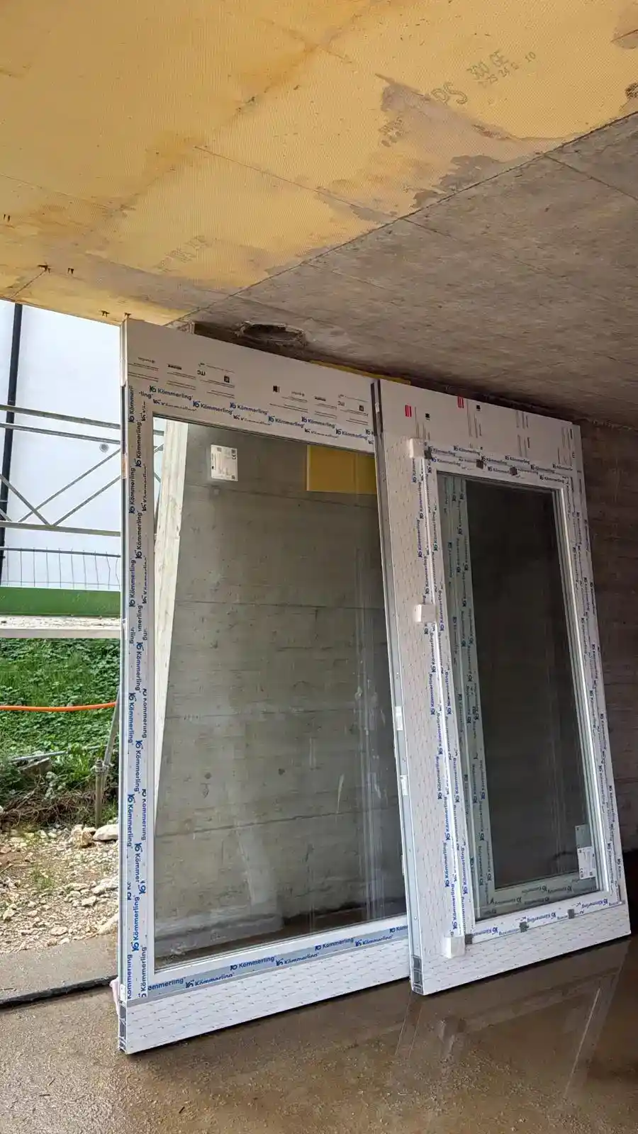 Porte aluminium installation Suisse romande