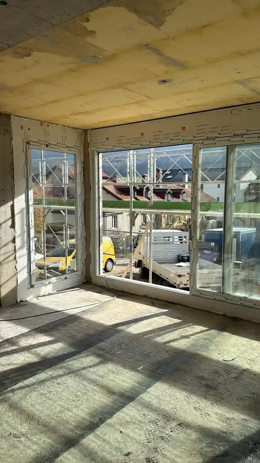 Fenêtre aluminium installation Suisse romande