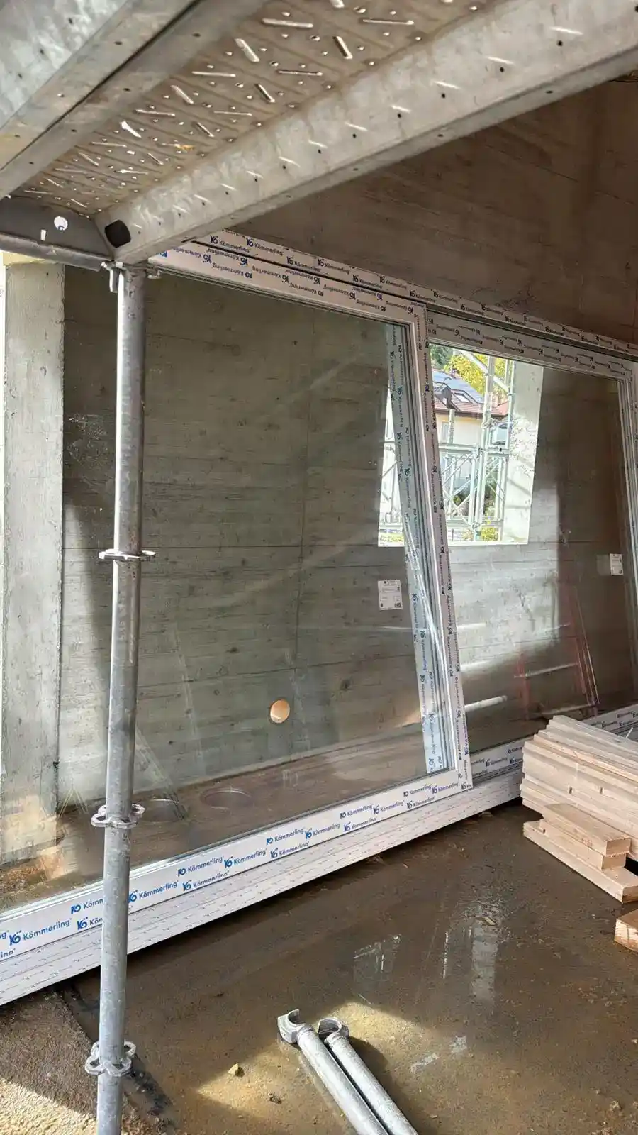 Porte aluminium installation Suisse romande