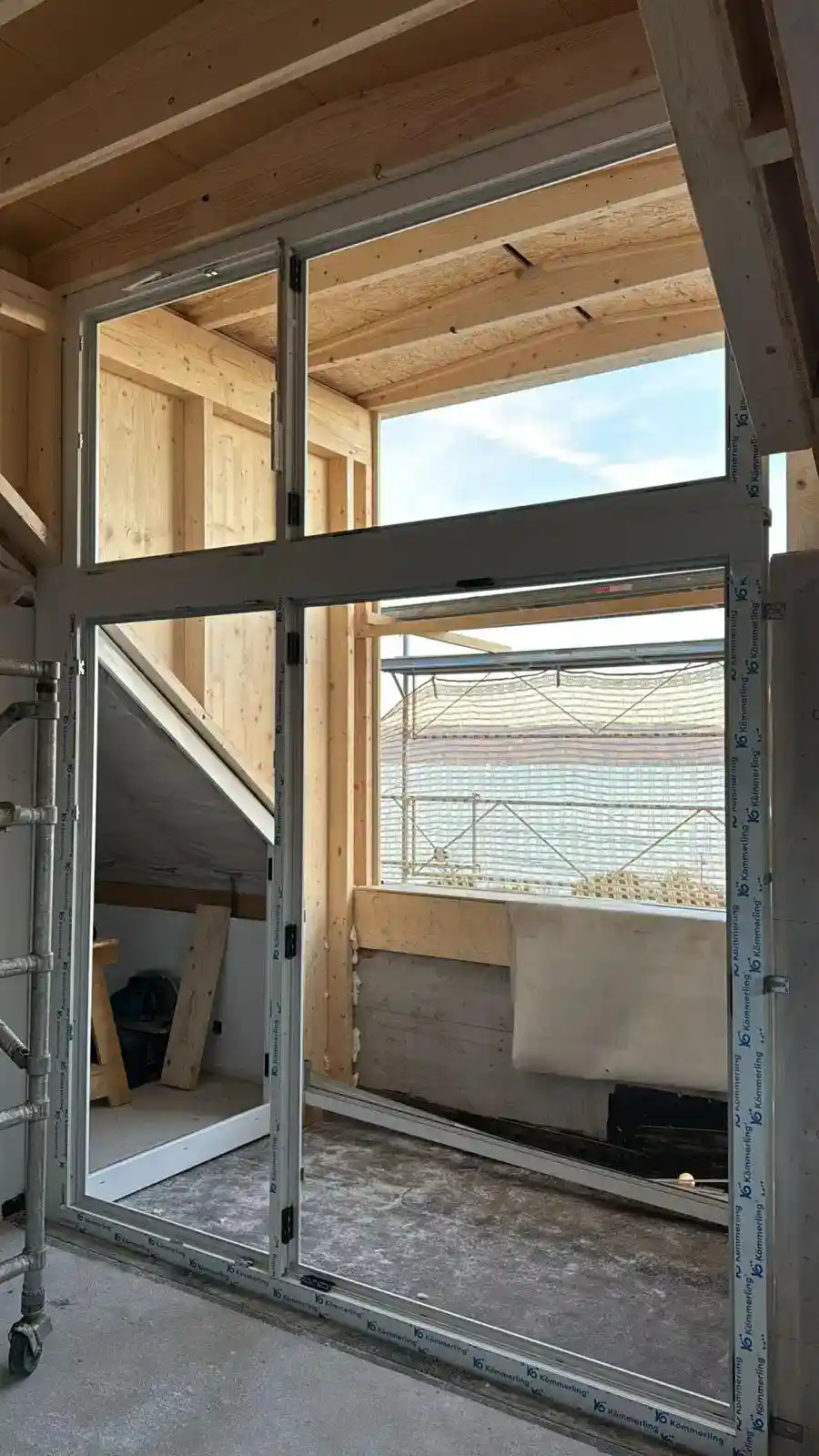 Porte aluminium installation Suisse romande