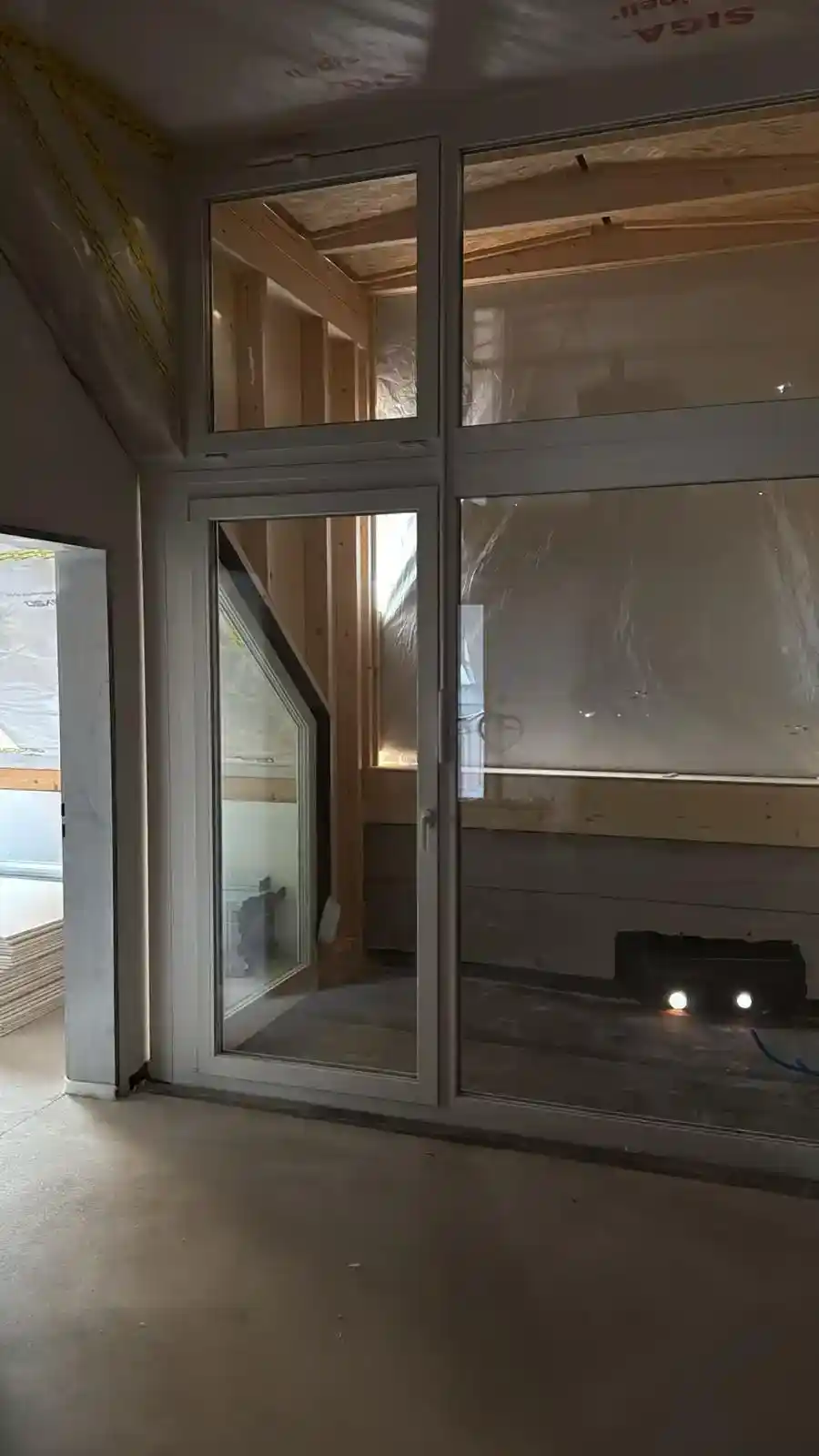 Porte PVC installation Suisse romande