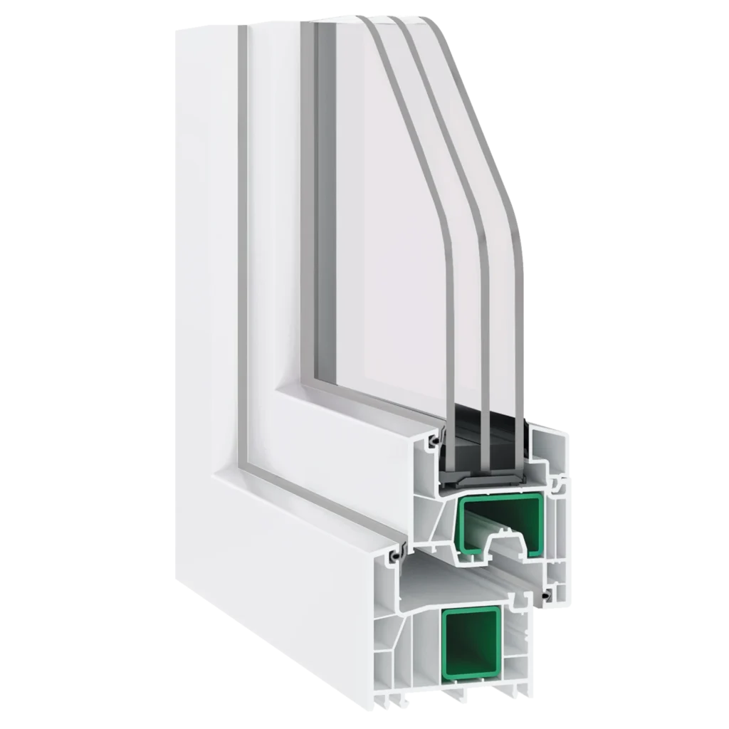 Fenêtre PVC greenEvolution 76 MD